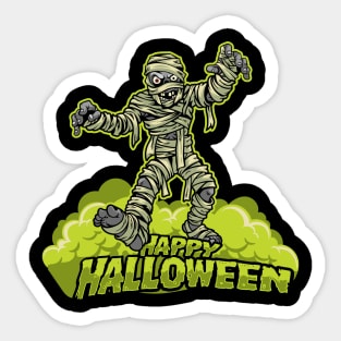 Holloween Mummy Sticker